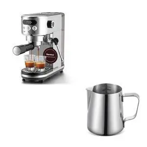 20 Bar Espresso Machine with Milk Frothing Steam Wand&Milk Frothing Pitcher 20 oz Milk Hand Held Frother Steamer Pitcher Jug Cup 20 Bar Espresso Machine with Milk Frothing Steam Wand&Milk Frothing Pitcher 20 oz Milk Hand Held Frother Steamer Pitcher Jug Cup