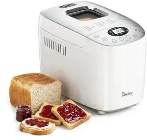 Bread Machine 3.5LB Large Capacity, 850W Automatic Bread Maker with 15 Programs (Gluten Free, Homemade Memory, Dough Shortcut), 15H Delay Timer, 1H Keep Warm,Includes Heat Resistant Oven Mitts Bread Machine 3.5LB Large Capacity, 850W Automatic Bread Maker with 15 Programs (Gluten Free, Homemade Memory, Dough Shortcut), 15H Delay Timer, 1H Keep Warm,Includes Heat Resistant Oven Mitts