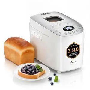 Bread Maker Machine with 2 Dough Kneading Paddles,15-in-1 Automatic Large Capacity Bread Machine Nonstick Bowl For Bread, Jam& Yogurt, 3 Loaf Sizes and 3 Crust Settings Bread Maker Machine with 2 Dough Kneading Paddles,15-in-1 Automatic Large Capacity Bread Machine Nonstick Bowl For Bread, Jam& Yogurt, 3 Loaf Sizes and 3 Crust Settings