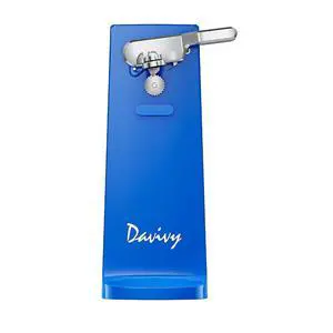 Electric Can Opener, One Touch Lid Opener, Removable Stainless Steel Cutter and 3-in-1 Design, with Sharpener and Bottle Opener (Blue-ABS) Electric Can Opener, One Touch Lid Opener, Removable Stainless Steel Cutter and 3-in-1 Design, with Sharpener and Bottle Opener (Blue-ABS)