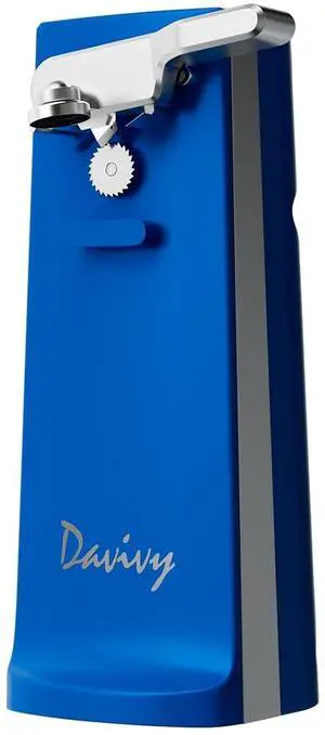 Electric Can Opener - One-Touch Hands-Free Operation,Removable Stainless Steel Cutter, 3-in-1 Design with Knife Sharpener&Bottle Opener(Blue) Electric Can Opener - One-Touch Hands-Free Operation,Removable Stainless Steel Cutter, 3-in-1 Design with Knife Sharpener&Bottle Opener(Blue)