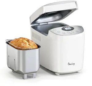 Bread Maker 3.5 lbs with 2 Dough Kneading Paddles,15-in-1 Automatic Large Capacity Bread Machine Nonstick Bowl For Bread, Jam& Yogurt, 3 Loaf Sizes and 3 Crust Settings Bread Maker 3.5 lbs with 2 Dough Kneading Paddles,15-in-1 Automatic Large Capacity Bread Machine Nonstick Bowl For Bread, Jam& Yogurt, 3 Loaf Sizes and 3 Crust Settings