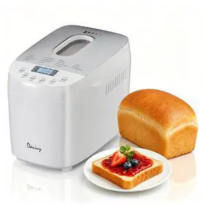 Bread Maker Machine 3LB with 2 Dough Kneading Paddles,15-in-1 Automatic Large Capacity Bread Machine Nonstick Bowl For Bread, Jam& Yogurt, 3 Loaf Sizes and 3 crust settingssilver1.5kg Bread Maker Machine 3LB with 2 Dough Kneading Paddles,15-in-1 Automatic Large Capacity Bread Machine Nonstick Bowl For Bread, Jam& Yogurt, 3 Loaf Sizes and 3 crust settingssilver1.5kg