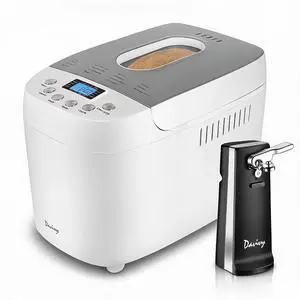 3.3LB Bread Maker+ ABS-black Can Opener Bundle Combo 3.3LB Bread Maker+ ABS-black Can Opener Bundle Combo