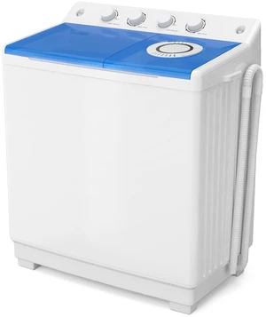 48 Lbs Portable Washing Machine, Large Portable Washer for Apartments with 30 Lbs Washer & 18 Lbs Spinner, Clothes Washer Machine with Drain Pump for Apartment, Dormitory and RVs 48 Lbs Portable Washing Machine, Large Portable Washer for Apartments with 30 Lbs Washer & 18 Lbs Spinner, Clothes Washer Machine with Drain Pump for Apartment, Dormitory and RVs