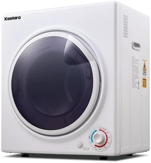 Portable Dryers for Laundry 1500W, 3.0 cu.ft Apartment Dryer with 4 drying Mode, Front Load Electric Dryer for RVs and Apartments, White Portable Dryers for Laundry 1500W, 3.0 cu.ft Apartment Dryer with 4 drying Mode, Front Load Electric Dryer for RVs and Apartments, White