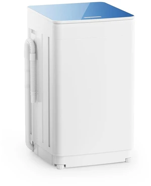 18 lbs Portable Washing Machine, Fully Automatic Portable Washer with LED Display, 7 Wash Cycles, 4 Water Levels, Top Load Washing Machine for Apartment, RV, Dorm, Home 18 lbs Portable Washing Machine, Fully Automatic Portable Washer with LED Display, 7 Wash Cycles, 4 Water Levels, Top Load Washing Machine for Apartment, RV, Dorm, Home
