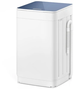 Portable Washing Machine, 2.0 cu.ft Capacity Fully Automatic Washer with Drain Pump, 7 Programs, 4 Water Levels, Portable Washer Dryer Combo for Apartment, RV, Dorm Portable Washing Machine, 2.0 cu.ft Capacity Fully Automatic Washer with Drain Pump, 7 Programs, 4 Water Levels, Portable Washer Dryer Combo for Apartment, RV, Dorm