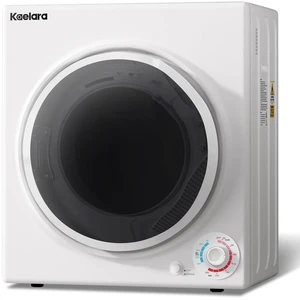 Portable Dryer, 3.5 Cu.ft Portable Dryers for Laundry with Stianless Steel Tub, 1500W Clothes Dryer Machine for Home, Apartment, 4 Dring Mode, Auto-shutt off, White Portable Dryer, 3.5 Cu.ft Portable Dryers for Laundry with Stianless Steel Tub, 1500W Clothes Dryer Machine for Home, Apartment, 4 Dring Mode, Auto-shutt off, White
