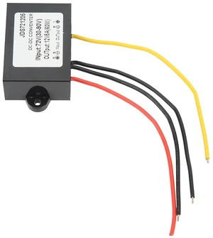 Converter Board, PP Plastic Shell DC Module 72V to 12V5A with Cable for Safety System Converter Board, PP Plastic Shell DC Module 72V to 12V5A with Cable for Safety System