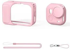Silicone Protective Case with Lens Cap & Lanyard, Shockproof AntiScratch Full Body Cover, AntiSlip Dust Proof Camera Case for Ultra Accessories (Roseate) Silicone Protective Case with Lens Cap & Lanyard, Shockproof AntiScratch Full Body Cover, AntiSlip Dust Proof Camera Case for Ultra Accessories (Roseate)