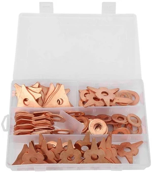 110pcs Dent Pulling Puller Rings,Triangle OT Round for Automotive Sheet Metal Welding Repair Tool Set, Triangular/New Triangular/Round Soldering/Ordinary/Thickened OT Piece 110pcs Dent Pulling Puller Rings,Triangle OT Round for Automotive Sheet Metal Welding Repair Tool Set, Triangular/New Triangular/Round Soldering/Ordinary/Thickened OT Piece