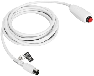 Replacement Nurse Call Cord, Emergency Push Call Cable for Nurse Station, Universal Large Din 8 Pin Connector Nurse Call Cable with Clip, 9.8ft Length Replacement Nurse Call Cord, Emergency Push Call Cable for Nurse Station, Universal Large Din 8 Pin Connector Nurse Call Cable with Clip, 9.8ft Length