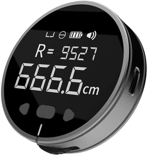 Digital Tape Measure, 328ft Electronic Rolling Ruler with 1.8inch LCD Display, Rechargeable Small Smart Long Distance Rolling Measuring Tool for Flat Curved Diameter Digital Tape Measure, 328ft Electronic Rolling Ruler with 1.8inch LCD Display, Rechargeable Small Smart Long Distance Rolling Measuring Tool for Flat Curved Diameter
