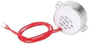 Synchronous motor, AC 12V 4W Reversible synchronous motor 5-6 RPM CCW/CW with cable, Low noise, low power, A great motor to make by hand, model, school project Synchronous motor, AC 12V 4W Reversible synchronous motor 5-6 RPM CCW/CW with cable, Low noise, low power, A great motor to make by hand, model, school project