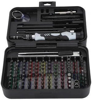 Precision Screwdriver Set, 132 in 1 Electronics Magnetic Repair Tool Kit with 108 Screwdriver Bits, DIY Cell Phone Repair Tool Kit for Computer Watch Laptop Game Console Furniture Precision Screwdriver Set, 132 in 1 Electronics Magnetic Repair Tool Kit with 108 Screwdriver Bits, DIY Cell Phone Repair Tool Kit for Computer Watch Laptop Game Console Furniture