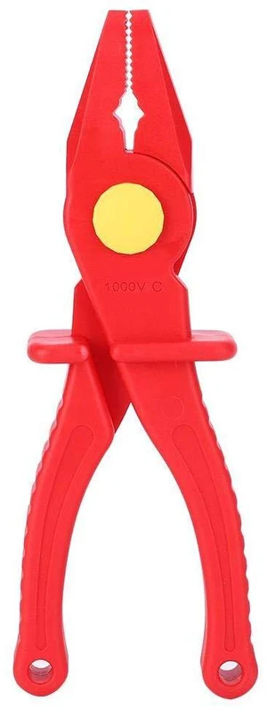 Multi-Functional Insulated Plastic Cutting Pliers Hand Tools for Instrument Installation, 1000V Insulated 7.7in Multi-Functional Insulated Plastic Cutting Pliers Hand Tools for Instrument Installation, 1000V Insulated 7.7in
