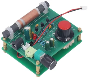 AM Transmitter, 600Khz 1500Khz 512V Amplitude Modulation Transmitter with 3.5mm Headphone Jack, DIY AM Transmitter Micro Power for Radio Receiver Player Testing AM Transmitter, 600Khz 1500Khz 512V Amplitude Modulation Transmitter with 3.5mm Headphone Jack, DIY AM Transmitter Micro Power for Radio Receiver Player Testing