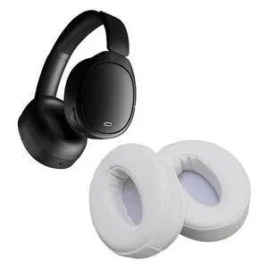 Replacement Earpads for HD 4.50BT NC, 2 Pack Premium Protein Leather Ear Cushions with Memory Foam, Noise Isolation Replacement Ear Pads for HD 4.40BT / HD 458BT (White) Replacement Earpads for HD 4.50BT NC, 2 Pack Premium Protein Leather Ear Cushions with Memory Foam, Noise Isolation Replacement Ear Pads for HD 4.40BT / HD 458BT (White)