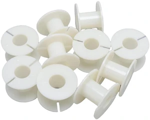 20pcs 39mm Empty Spools, Plastic Wire Bobbin for Chain, Crochet Threads Wires Cords Organizer, Speaker Coil Spools for Speaker Frequency Divider Wire Inductor Coil 20pcs 39mm Empty Spools, Plastic Wire Bobbin for Chain, Crochet Threads Wires Cords Organizer, Speaker Coil Spools for Speaker Frequency Divider Wire Inductor Coil