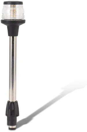 Boat Stern Light, 12 Inches LED Anchor Light, 2NM Visibility Marine All Round Lights, IP65 360 Degree All Round 4000-4500K Anchor Pole Light for Pontoon and Fishing Boat Boat Stern Light, 12 Inches LED Anchor Light, 2NM Visibility Marine All Round Lights, IP65 360 Degree All Round 4000-4500K Anchor Pole Light for Pontoon and Fishing Boat