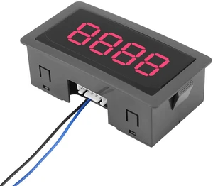 Digital LED Counter, Exquisite Workmanship Superior Performance Digital Counter Good Stability for Measurement (Red) Digital LED Counter, Exquisite Workmanship Superior Performance Digital Counter Good Stability for Measurement (Red)