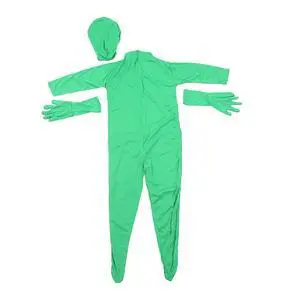 Green Screen Full Bodysuits, Unisex Milk Silk Stretch Adult Costume, Back Zipper Helper, Disappearing Man Body Suit (160cm) Green Screen Full Bodysuits, Unisex Milk Silk Stretch Adult Costume, Back Zipper Helper, Disappearing Man Body Suit (160cm)