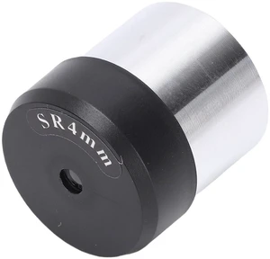 1.25 Inch SR4mm Eyepiece Telescope Accessory, Aluminum Alloy, Optical Glass, 31.5mm Interface Size, Ramsden Eyepiece, 4mm Magnification Length 1.25 Inch SR4mm Eyepiece Telescope Accessory, Aluminum Alloy, Optical Glass, 31.5mm Interface Size, Ramsden Eyepiece, 4mm Magnification Length