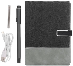 3 in1 Digital Smart Pen, Smartpen Notebook Set, Real Time Sync for Digitizing, Bluetooth 5.0 Paper Smart Writing Set, Convert to Text, OCR Technology, for iOS for Android (Black Grey 3 in1 Digital Smart Pen, Smartpen Notebook Set, Real Time Sync for Digitizing, Bluetooth 5.0 Paper Smart Writing Set, Convert to Text, OCR Technology, for iOS for Android (Black Grey