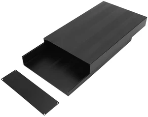 Electronic Project Case,50 * 178 * 300mm Aluminum Alloy DIY Wiring Enclosure Instrument Case,Sand Blasting Heatsink Circuit Board PCB Cooling Box Electronic Project Case,50 * 178 * 300mm Aluminum Alloy DIY Wiring Enclosure Instrument Case,Sand Blasting Heatsink Circuit Board PCB Cooling Box