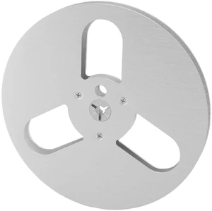 Takeup Reel, 1/4 7 Inch Empty Take Up Reel to Reel Small Hub Aluminum Alloy Takeup Reel with 3 Holes, Opening Machine Part Empty Tape Reel (Silver) Takeup Reel, 1/4 7 Inch Empty Take Up Reel to Reel Small Hub Aluminum Alloy Takeup Reel with 3 Holes, Opening Machine Part Empty Tape Reel (Silver)