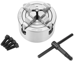 4inch 4 Jaw Lathe Chuck,K72-100 4 Jaw Independent Reversible Jaw,Metal Lathe Chuck,for lathe,Turning Machine Accessories 4inch 4 Jaw Lathe Chuck,K72-100 4 Jaw Independent Reversible Jaw,Metal Lathe Chuck,for lathe,Turning Machine Accessories
