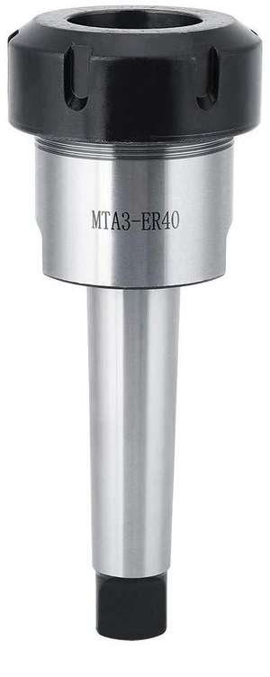 MTA3 ER40UM Morse Taper Collet Chuck Holder,3-26mm Carbon Steel Collet Chuck Holder,High Precision,High Hardness, And Wear-Resistant,For All Kinds Of Milling Machine Processing MTA3 ER40UM Morse Taper Collet Chuck Holder,3-26mm Carbon Steel Collet Chuck Holder,High Precision,High Hardness, And Wear-Resistant,For All Kinds Of Milling Machine Processing