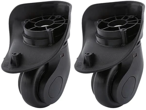 2PCS Replacement Wheel,Universal PVC Luggage Suitcase Wheels,Dual Roller Bearing Wheels, for Travel Bags, Luggage, Trolley Case 2PCS Replacement Wheel,Universal PVC Luggage Suitcase Wheels,Dual Roller Bearing Wheels, for Travel Bags, Luggage, Trolley Case