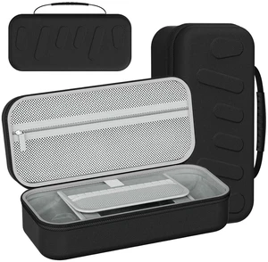 Carrying Case, Fit for ROG Ally X Handheld Game Console, Water Proof Scratch Proof Large Capacity with EVA Hard Shell, for Travel Storage Accessories (Black) Carrying Case, Fit for ROG Ally X Handheld Game Console, Water Proof Scratch Proof Large Capacity with EVA Hard Shell, for Travel Storage Accessories (Black)