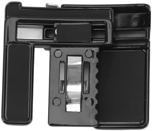 Multi Function ABS Clip Buckle for Pants Waist, Tighten Skirts with Stylish Design, Nonslip (Black) Multi Function ABS Clip Buckle for Pants Waist, Tighten Skirts with Stylish Design, Nonslip (Black)
