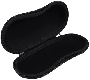 Hard Shell Glasses Case with Hook, Shockproof Zipper Hard Shell Glasses Case with Hook, Shockproof Zipper