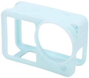 Silicone Protective Case, Soft Skin Cover for Action 6 Camera with Lanyard, Anti Fingerprint Oil Coated, Flexible Elastic No Deformation (Blue) Silicone Protective Case, Soft Skin Cover for Action 6 Camera with Lanyard, Anti Fingerprint Oil Coated, Flexible Elastic No Deformation (Blue)