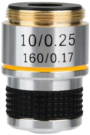 10X Achromatic Objectives Lens,160/0.17 Microscope Achromatic Objectives Lens,185 Conjugate Distance,Eliminate Unwanted Reflections,Without Additional Chromatic Aberration, Make Image More Clear 10X Achromatic Objectives Lens,160/0.17 Microscope Achromatic Objectives Lens,185 Conjugate Distance,Eliminate Unwanted Reflections,Without Additional Chromatic Aberration, Make Image More Clear