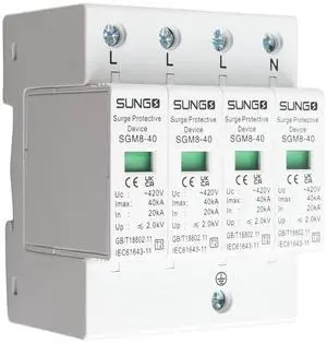 4P 40KA House Protector,220V Protective Device,Din Rail LowVoltage Arrester,Fire Proof,High Conductivity,Quick Response,for Protect Electric System,On-Loading Electrical 4P 40KA House Protector,220V Protective Device,Din Rail LowVoltage Arrester,Fire Proof,High Conductivity,Quick Response,for Protect Electric System,On-Loading Electrical