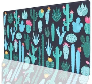 Large Gaming Mouse pad Cactus Keyboard XL Large Gaming mousepads Desk mat 35.4 15.7x1.5 inch Computer Mouse pad Large Desktop Mouse pad Specially Designed for Game Surface / Office Durable Edge Large Gaming Mouse pad Cactus Keyboard XL Large Gaming mousepads Desk mat 35.4 15.7x1.5 inch Computer Mouse pad Large Desktop Mouse pad Specially Designed for Game Surface / Office Durable Edge