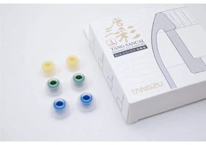 TANGZU Tang Sancai in Ear Monitor Ear Plugs, 3 Pairs, Matte Texture Straight Tooth Grooves Eartips for IEMs, in-Ear Earphone, Audiophile Musician (M) TANGZU Tang Sancai in Ear Monitor Ear Plugs, 3 Pairs, Matte Texture Straight Tooth Grooves Eartips for IEMs, in-Ear Earphone, Audiophile Musician (M)
