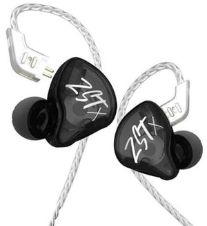KZ ZST X in-Ear Monitors, Upgraded Hybrid 1BA+1DD KZ ZSTX Earbuds, Gaming Earphones HiFi Fidelity Stereo Sound Wired IEM Earbuds with Removable Cable for Gaming, Drum, Studio, PC (Black, Without Mic) KZ ZST X in-Ear Monitors, Upgraded Hybrid 1BA+1DD KZ ZSTX Earbuds, Gaming Earphones HiFi Fidelity Stereo Sound Wired IEM Earbuds with Removable Cable for Gaming, Drum, Studio, PC (Black, Without Mic)