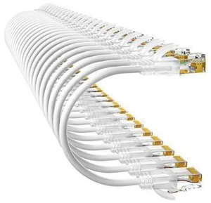 10Gsupxsel Cat6a Patch Cables 1ft (24 Pack) Slim, Cat6 Ethernet Patch Cable Pure Copper, Flexible Cat 6 Patch Cable 550MHZ 10G, Space-Saving Cat 6A Network Cables for Patch Panel, White 10Gsupxsel Cat6a Patch Cables 1ft (24 Pack) Slim, Cat6 Ethernet Patch Cable Pure Copper, Flexible Cat 6 Patch Cable 550MHZ 10G, Space-Saving Cat 6A Network Cables for Patch Panel, White