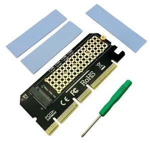PCIE to M2 Adapter PCI Express PCI-E 3.0 X4 X8 X16 to M.2 NGFF M Key Connector M2 Nvme PCIE SSD Heatsink SSD Riser Card with LED PCIE to M2 Adapter PCI Express PCI-E 3.0 X4 X8 X16 to M.2 NGFF M Key Connector M2 Nvme PCIE SSD Heatsink SSD Riser Card with LED