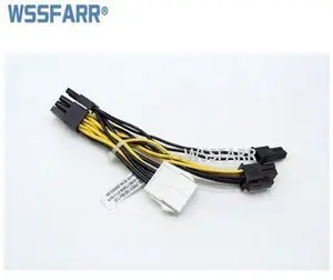 For 7049 4029 740 CBL-PWEX-1040 5cm 8-pin to two 6+2 Pin Power GPU Cable 16AWG 10.5A For 7049 4029 740 CBL-PWEX-1040 5cm 8-pin to two 6+2 Pin Power GPU Cable 16AWG 10.5A