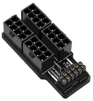 ATX3.0 4x8Pin Female to Male 12VHPWR 12+4P 180° Angled Connector Power Adapter for RTX4090 4080 16GB/12GB Graphics Card(BK-A) ATX3.0 4x8Pin Female to Male 12VHPWR 12+4P 180° Angled Connector Power Adapter for RTX4090 4080 16GB/12GB Graphics Card(BK-A)