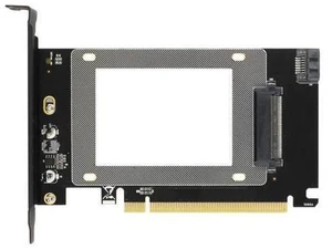 FOR PCI-E Riser 3.0 4X X16 to U.2 SFF-8639 Adapter NVMe PCIe SSD PCI-e to U2 Card M.2 NGFF 2.5' SSD to PCI-EX16 FOR PCI-E Riser 3.0 4X X16 to U.2 SFF-8639 Adapter NVMe PCIe SSD PCI-e to U2 Card M.2 NGFF 2.5' SSD to PCI-EX16
