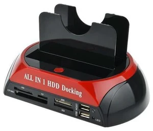 FOR All In 1 HDD ing Station USB 2.0 To 2.5Inch 3.5Inch IDE SATA SSD HD Hard Disk Drive Enclosure Card Reader US Plug FOR All In 1 HDD ing Station USB 2.0 To 2.5Inch 3.5Inch IDE SATA SSD HD Hard Disk Drive Enclosure Card Reader US Plug