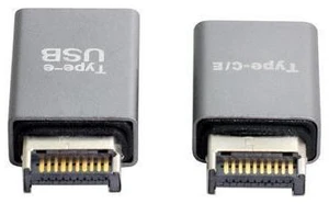 2pcs USB 3.1 Front Panel Header Male Type-E to Type-A & Type-C USB-C Motherboard Extension Data Adapter 2pcs USB 3.1 Front Panel Header Male Type-E to Type-A & Type-C USB-C Motherboard Extension Data Adapter